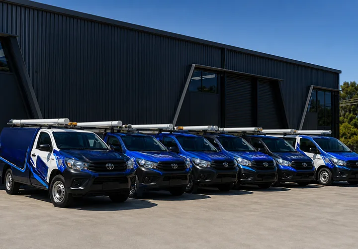 The van fleet that covers Moore Park